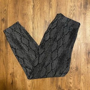 Brand New Express Snakeskin Joggers!